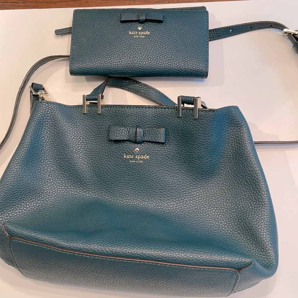 Kate Spade handbag only, great color keeping the wallet